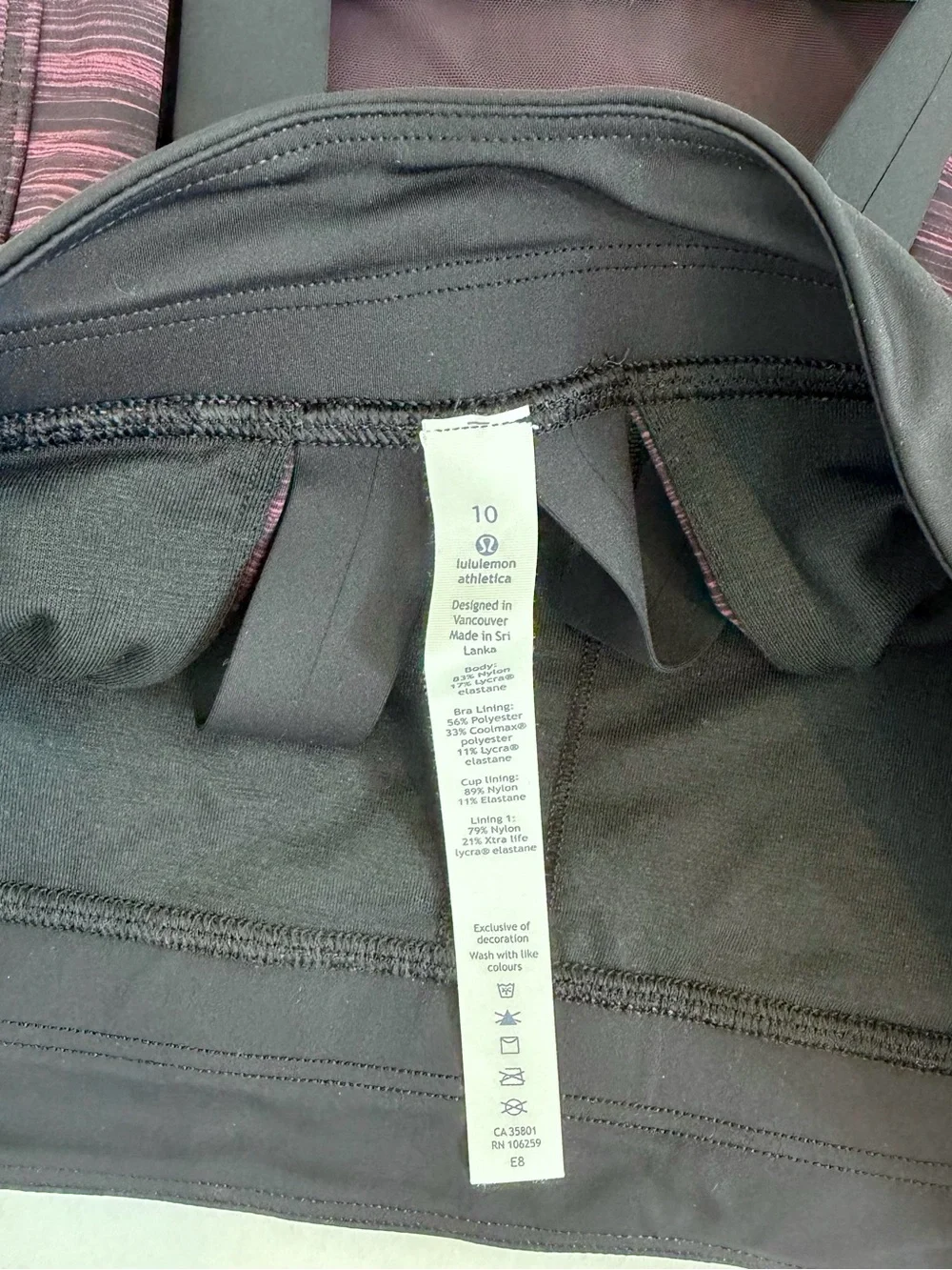 Lululemon Run The Day Sports Bra
